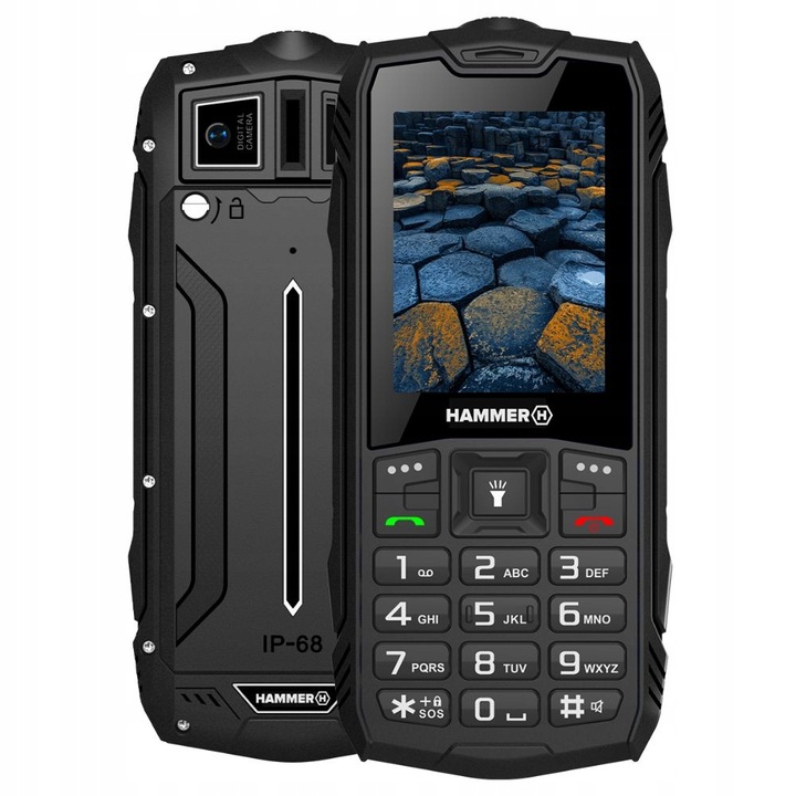 Hammer 32 MB / 32 MB 2G mobilný telefón čierny